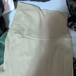 lululemon athletica Light Green Leggings